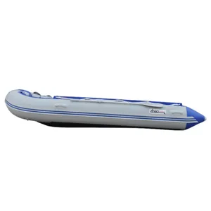 270cm Fischerboot mit Aluminium boden Schlauchboot 0,7mm PVC Antikollisions-Schnellboot Floß Wassersport