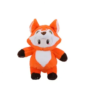 Factory wholesale plush toys Dream Star gifts Children doll Duck Husky fox doll throw pillow