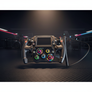 aluminium simulateur de cockpit de course siège voiture conduite simulateur de course jeu de cockpit simulateur de course - Product Image 1