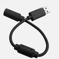 Câble USB détachable pour manette filaire Xbox 360, adaptateur PC, cordon de 25 cm