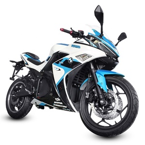 Adult Motorcycle R3 5000W 10000W <b>72V</b> Lithium <b>Battery</b> 80km/h Speed 17 Inch Tire Disc Racing - Product Image 2
