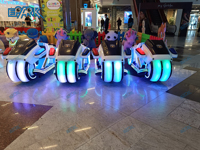 Moto Anti-Collision commerciale de parc d'attractions pour enfants, grande moto Prince à vendre