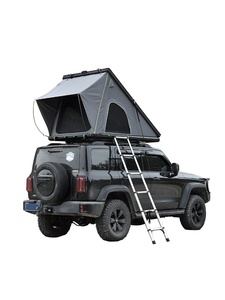 Tente de toit triangulaire quatre saisons, imperméable, pour <span class=keywords><strong>camping</strong></span> en plein air, SUV, voyages tout-terrain, autoportée, pliable, en tissu Oxford - Product Image 6