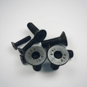 Высококачественные метрические болты с внутренним шестигранником (под шестигранник) DIN7991 из стали класса 10.9 с черным оксидированием, размеры M1.6, M2, M2.5, M3, M4, M5, M6, M8 - Product Image 5