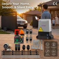 Motor Eléctrico con Amortiguador de Resorte FUBEI de 1500 KG y 750 W para Instalación en Garajes de Residencias y Villas