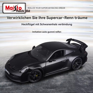 <span class=keywords><strong>Maisto</strong></span> <span class=keywords><strong>1</strong></span>:<span class=keywords><strong>18</strong></span>, Modelo de Auto Deportivo de Simulación Fundido a Presión, Porches 911, Ruedas de Metal, Puertas Abatibles, Regalo de Goma para Niños - Product Image 5