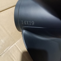 Nouvelle Hélice Marine 58100-90J10-019/58100-90JB0-019 en Aluminium Noir 14X19 3 Pales pour Moteur Suzuki 50-140HP