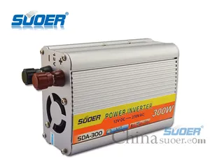 Suoer 300 와트 12v dc 변환 230v ac offgrid, 사인파 미니 인버터 300W