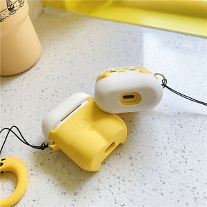 Étui à œufs paresseux en Silicone pour Apple <span class=keywords><strong>Airpods</strong></span>, <span class=keywords><strong>coque</strong></span> antichoc, protection des écouteurs, accessoires de peau - Product Image 3