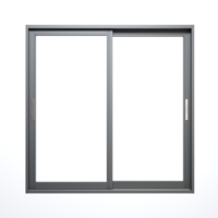 Ventana Corredera de Aluminio con Doble Acristalamiento, Aislamiento Térmico, Insonorización y Baja Emisividad para Sótano, Venta al Por Mayor