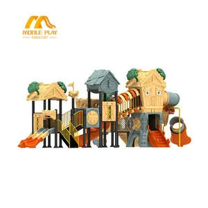 Plastic Playground Equipment Commercial Children Plastic Amusement Park School Game Playground Toys Play Sets Kids Outdoor Playground Equipment With Slide