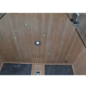Sauna Tradicional Ecológica de Madera Sólida para 2-3 Personas, para Relajación y Desintoxicación - Product Image 4