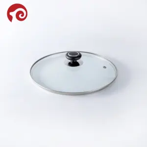 Pan Glass Lid Cookware Part Glass Pot Lid Tempered Glass Lid Cookware Set Lids For Pan And Wok