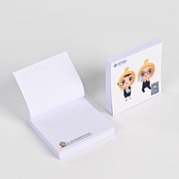 Bloc-notes adhésif minimaliste et mignon pour planification quotidienne personnalisée