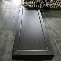 Porte intérieure en WPC, composite bois-plastique, préfabriquée, démontable, imperméable, résistante à l'humidité, matériau de construction pour l'exportation