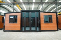 Prêt à déménager 1-5 chambres 40/30/20 pieds Portable préfabriqué Villa moderne salon Design acier extensible pliant conteneur maison