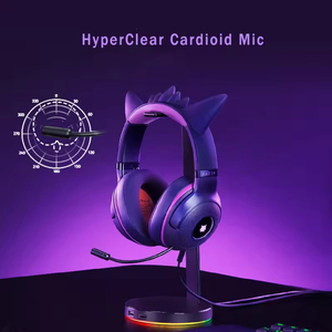 Audífonos para Juegos con Cable Razer Kraken V3 X Edición Limitada Gengar, Controladores de 40 mm, Sonido Envolvente 7.1, RGB Chroma, Audífonos para Esports - Product Image 3