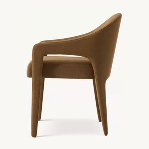 Sassanid OEM Nueva Presentación Sensibilidad italiana Diseño Comedor moderno Sillón de comedor de tela <span class=keywords><strong>Isabella</strong></span> - Product Image 3