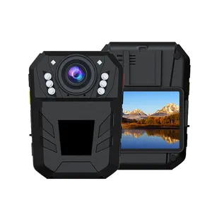 Caméra portée par le corps WA7D avec batterie GPS wifi 4000mah en option caméra corporelle télécommandée
