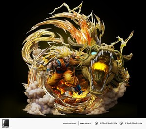Anime giappone GK LS. Action figure Super three Goku S per la collezione - Product Image 1