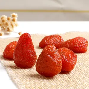 Fraise séchée aigre-douce Meilleur prix 100% naturelle sans conservateur Snack Fraise séchée