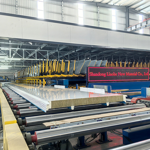 <span class=keywords><strong>Panel</strong></span> Sándwich de Lana de Roca Moderno Personalizado para Techos, Tejas Metálicas, <span class=keywords><strong>Panel</strong></span> de Pared de Aluminio Ignífugo, Aplicación Ecológica para Talleres - Product Image 4