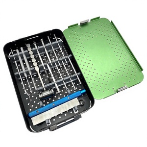 Kit d'instruments chirurgicaux pour sulcoplastie rectangulaire de la trochlea, instruments chirurgicaux pour petits animaux, ensemble orthopédique manuel - Product Image 5