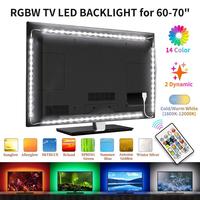 LED Mood Strip 90CM Frontec Light pour TV Kit de rétroéclairage TV alimenté par USB pour TV Back Decor