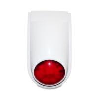 Tuya WiFi ABS 120db Sistem Alarm Keamanan Rumah Sensor Cahaya Strobo Siren Anti-pencurian Luar Ruangan Alarm Suara dan Cahaya Luar Ruangan