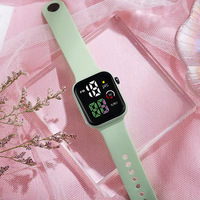 Montre LED numérique électronique pour enfants, garçons et filles, avec logo personnalisé, couleur bonbon, carrée, sportive, pas chère