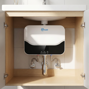 Calentador de Agua Eléctrico Instantáneo Inteligente de <span class=keywords><strong>Bajo</strong></span> <span class=keywords><strong>Consumo</strong></span> para <span class=keywords><strong>Baño</strong></span>, Calentador de Agua Instantáneo para Ducha y Bañera - Product Image 6