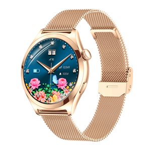 Definite <b>Smart</b> <b>Watch</b> Y35-Y Women 1.27'' TFT HD Screen IP68 Waterproof BT Call Heart Rate Voice Assistant 250mAh Battery <b>Silver</b> - Product Image 5
