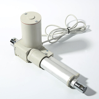 Actionneur linéaire médical silencieux, DC 12V/24V, adapté aux lits d'hôpital, course personnalisable de 300 à 800 mm |   6000N de poussée, CE