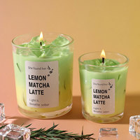 Maßgefertigte Wohnraumdekoration Duftende Öko-Freundliche Sojawachs-Kaffeetassen-Aromatherapie-Kerzen Party-Hochzeits-Dekoration Duftkerzen