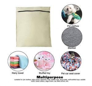 Échantillon Gratuit : Sac de Lavage pour Animaux de Compagnie pour Lave-linge, Sac à Linge pour Animaux, Éliminateur de Poils de Chien et de Chat (Beige) - Product Image 3