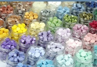 Mini perles de cire à cacheter de bouteille en plastique pour granule de sceau de cire d'enveloppe de mariage