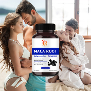 Capsules de Maca et Ashwagandha OEM ODM avec extrait de Maca bio – Complément Ashwagandha pour favoriser la croissance et la force musculaires - Product Image 3