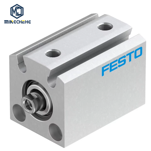 Mini-cylindre compact ADVC-12-5-I-P-A à course courte, actionneur pneumatique pour l'automatisation de l'assemblage de précision - Product Image 1