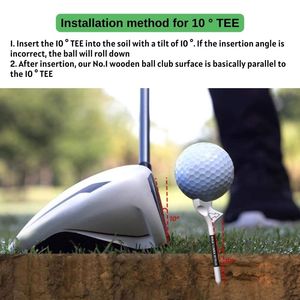 Flightpath Golf Tees tùy chỉnh in logo 83mm bền nhựa Golf Tees số lượng lớn không thể phá vỡ nhựa Tees - Product Image 6