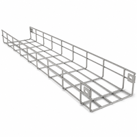 Panier à câbles en fil d'acier inoxydable SS304 électro-polissé, formé par fil CNC, sans outillage, soudé, pour les points de vente