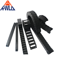 Chaîne de protection de câbles en plastique flexible et légère pour la protection des guides de machines-outils CNC