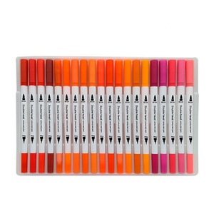 Ensemble <span class=keywords><strong>de</strong></span> stylos à double pointe pour enfants, Non toxique, séchage rapide, lavable, 100 couleurs, marqueurs <span class=keywords><strong>de</strong></span> coloriage, <span class=keywords><strong>croquis</strong></span> - Product Image 3