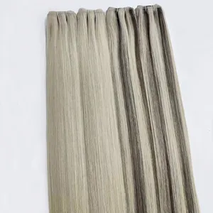 Cheap Price Premium Volume Weft Custom Color Cuticle Indian Double Drawn 100% Remy 10A Machine Weft Human Hair Extensions
