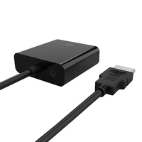 Adaptateur convertisseur de câble vidéo audio vers sortie VGA 1080P HD pour ordinateur portable/de bureau vers TV/projecteur/moniteur, état neuf
