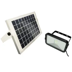 2024 pabrik Cina kustom lampu Solar Led lampu sorot 16 Led Solar aluminium lampu sorot dengan Remote