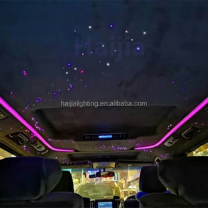 Luz de techo de fibra óptica para coche con efecto lluvia de meteoros y estrellas fijas, luz de techo estrellada DIY para interior de coche - Product Image 6