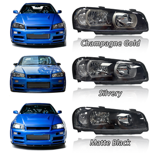 Phare de style OEM pour <span class=keywords><strong>Nissan</strong></span> <span class=keywords><strong>Skyline</strong></span> 5ème génération <span class=keywords><strong>R34</strong></span> <span class=keywords><strong>GTR</strong></span> GT-R 1999-<span class=keywords><strong>2002</strong></span>, phares 99-02 2003-2007 pour ENR34 BNR34 HR34 ER34 GT-T - Product Image 2
