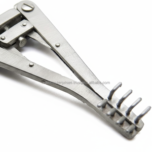 Good Instrument 3 Inch 4 Teeth Blunt Ophthalmology Retractors Self-Locking Retractor Essential Surgical Instrument - Product Image 1