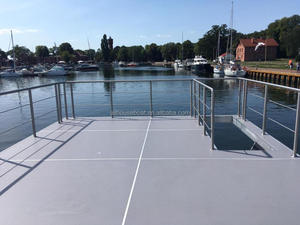 Maison flottante certifiée CE pour salon et cuisine, <span class=keywords><strong>bateau</strong></span> ponton à vendre - Product Image 5