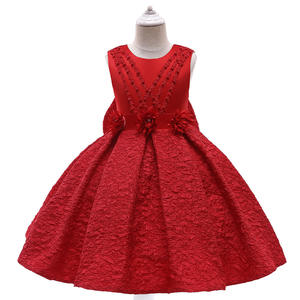 Robe de princesse sans manches à volants fantaisie avec nœud personnalisable pour filles - Product Image 3